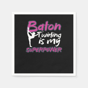 Servilleta De Papel Twirling Spinning Gymnastics Gymnasts Baton Twirli