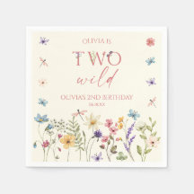 Two Wild Wildflower Wild Flower 2nd Birthday Party