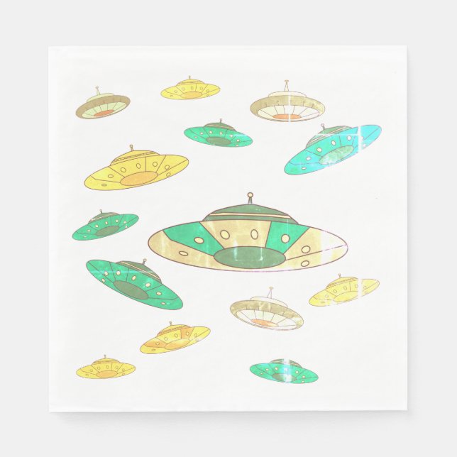 SERVILLETA DE PAPEL UFO (Anverso)