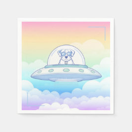 Servilleta De Papel UFO PETS - Baby Shower -
