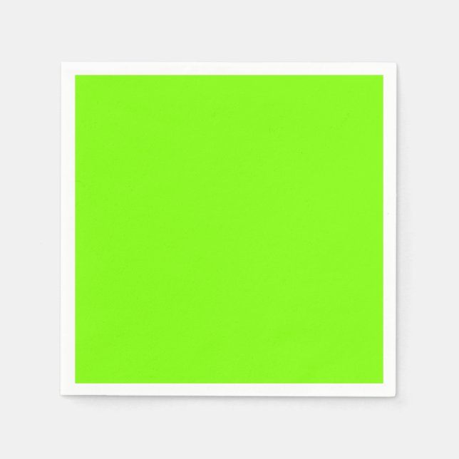 Servilleta De Papel UFO Verde (Anverso)