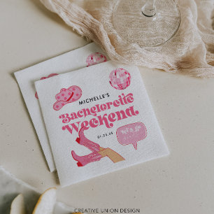 Servilleta De Papel Última disco Rodeo Bachelorette
