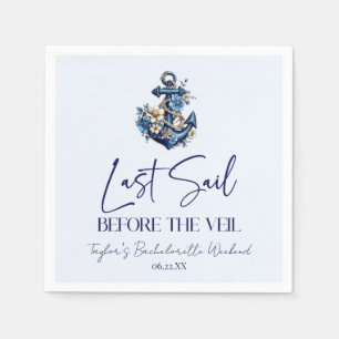 Servilleta De Papel Última vela antes de la fiesta de fin de semana de