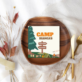 Servilleta De Papel Último Camino Antes Del Veil Camp Bachelorette