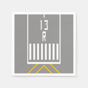Servilleta De Papel Umbral de pista 13R