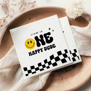 Servilleta De Papel UN Amigo Feliz Primer Cumpleaños Fiestas Napkins