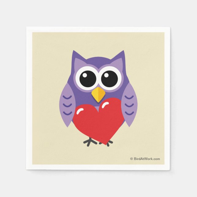 Servilleta De Papel Un amor exclusivo (Anverso)