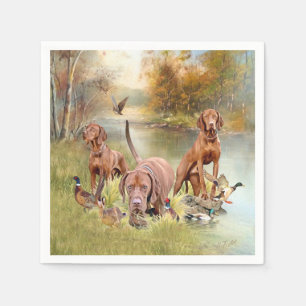 Servilleta De Papel Un aristócrata versátil en la Vizsla húngara