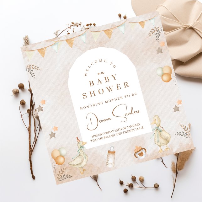 Servilleta De Papel Un Baby Shower caprichoso y caprichoso (Subido por el creador)