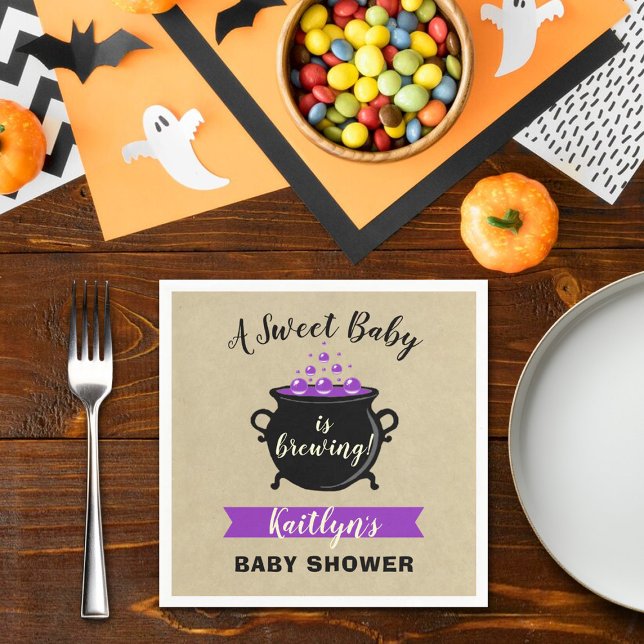 Servilleta De Papel Un bebé dulce está preparando Baby Shower de Hallo (Subido por el creador)