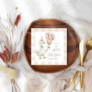 Servilleta De Papel Un bebé gótico tonto primer cumpleaños