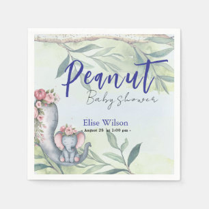 Servilleta De Papel Un cacahuete dulce está en camino