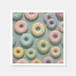 Servilleta De Papel Un caprichoso Pastel Donut Dream