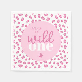 Servilleta De Papel Un Chica salvaje lindo Fiesta de cumpleaños