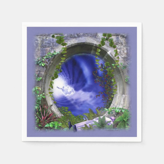 Servilleta De Papel Un despertar (Anverso)