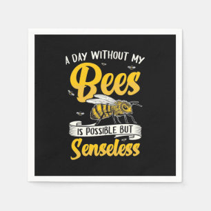 Servilleta De Papel Un día sin mis abejas