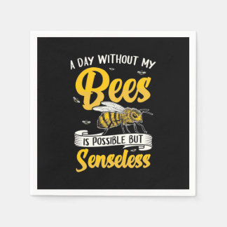 Servilleta De Papel Un día sin mis abejas