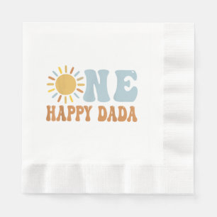 Servilleta De Papel Un feliz Dada del primer viaje de cumpleaños a su