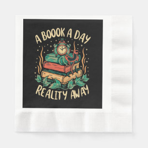 Servilleta De Papel Un libro al día mantiene la realidad alejada