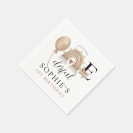 Servilleta De Papel Un maravilloso cumpleaños del Chica Arcoiris