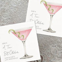 Un Martini Un Poco Más Viejo Fiesta de Cumpleaños