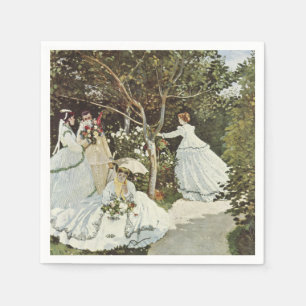 Servilleta De Papel Un molino de viento en Zaandam Claude Monet