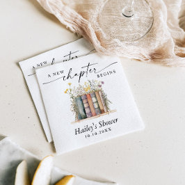 Servilleta De Papel Un Nuevo Capítulo Comienza, Fiesta de Despedida de