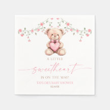 Un Osito de Peluche Rosa Un Corazón Dulce Fiesta d