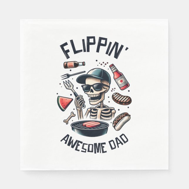 Servilleta De Papel Un papá asombroso (Anverso)