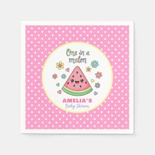 Servilleta De Papel Un papel de Baby Shower para la celebración de un