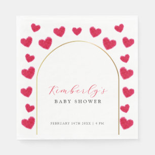 Servilleta De Papel Un pequeño arca de amor Valentina Baby Shower