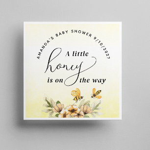 Servilleta De Papel Un pequeño Baby Shower de abejas