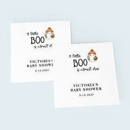 Servilleta De Papel Un pequeño Boo casi se debe a Baby Shower
