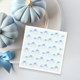 Servilleta De Papel Un pequeño calabaza de barro de otoño Baby Shower