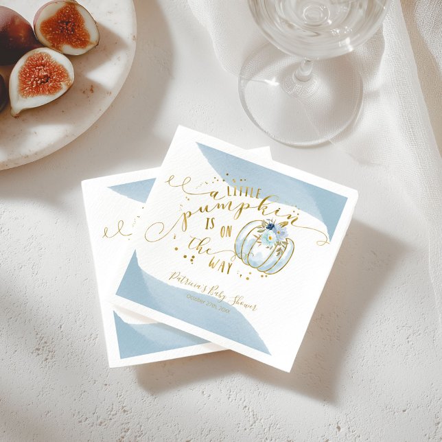 Servilleta De Papel Un Pequeño Calabaza Está En El Camino Elegante Bab (Subido por el creador)