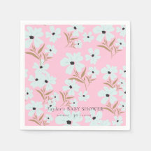 Un pequeño Chica rosado Boho de Flores Silvestres 