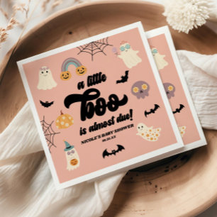 Servilleta De Papel ¡Un pequeño fantasma está a punto de llegar! Baby