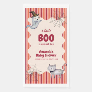Servilleta De Papel Un pequeño gato fantasma cae en otoño en Baby Show