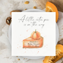 Servilleta De Papel "Un pequeño pastelito está en camino" baby shower