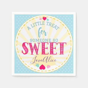 Servilleta De Papel Un pequeño regalo para alguien tan dulce