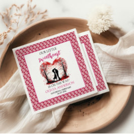 Servilleta De Papel Un pequeño San Valentín