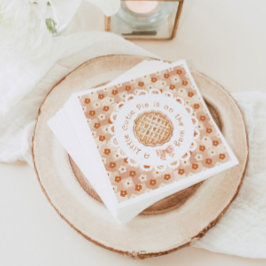 Servilleta De Papel Un poco curable Pie neutro género Bow baby ducha