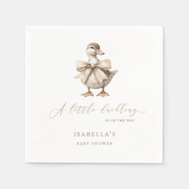 Servilleta De Papel Un poco de Baby Shower