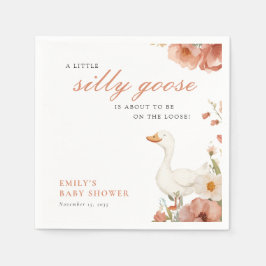 Servilleta De Papel Un poco tonto Chica Baby Shower