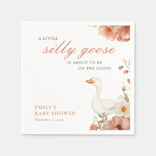 Servilleta De Papel Un poco tonto Chica Baby Shower