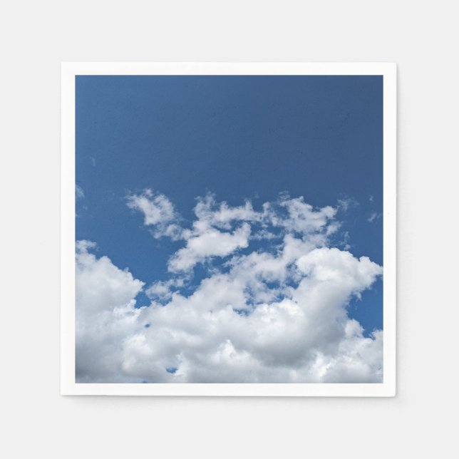 Servilleta De Papel Un rincón de nubes (Anverso)
