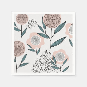 Servilleta De Papel Un rosa