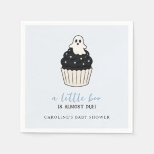 Servilleta De Papel Un tema de Halloween de un pequeño Boo, fantasma a
