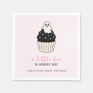 Servilleta De Papel Un tema de Halloween de un pequeño Boo, fantasma r