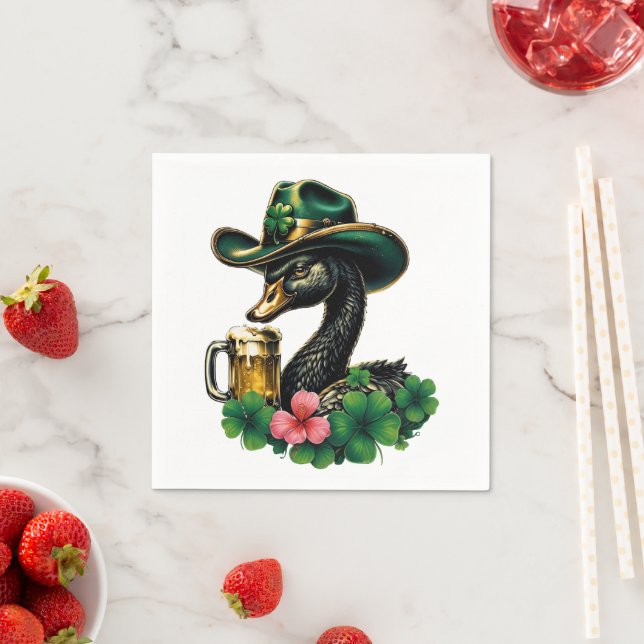 Servilleta De Papel Un toque de Irlanda: (In situ)